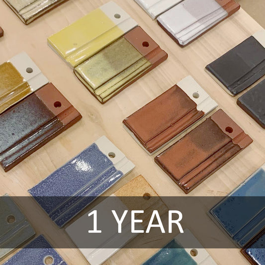 Glazing & Firing Membership (1 year commitment)