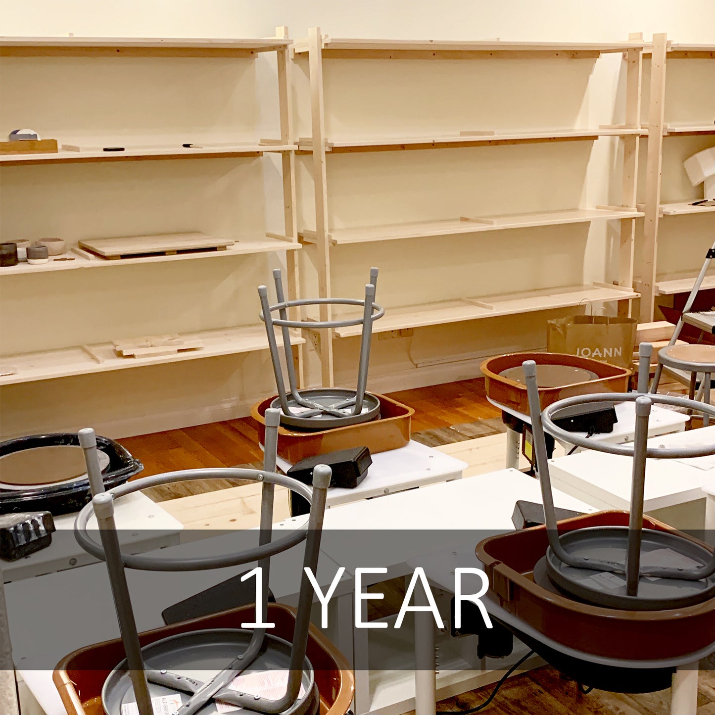 Full Studio Membership (1 year commitment)