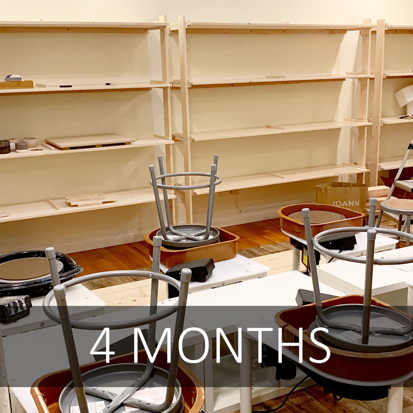 Full Studio Membership (4 months commitment)